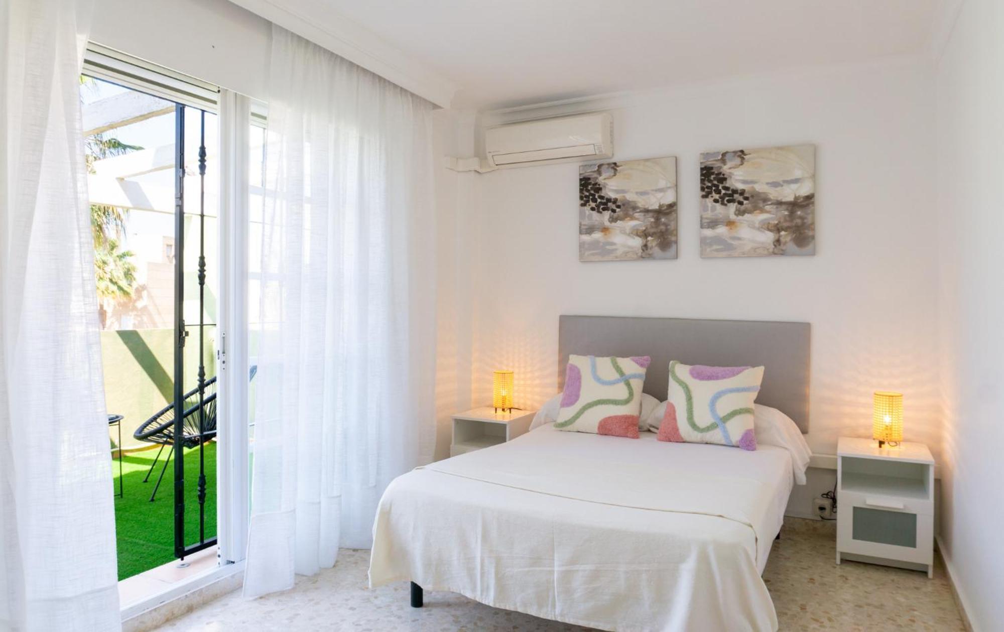 Duplex Guadalmar Beach Málaga Exteriör bild