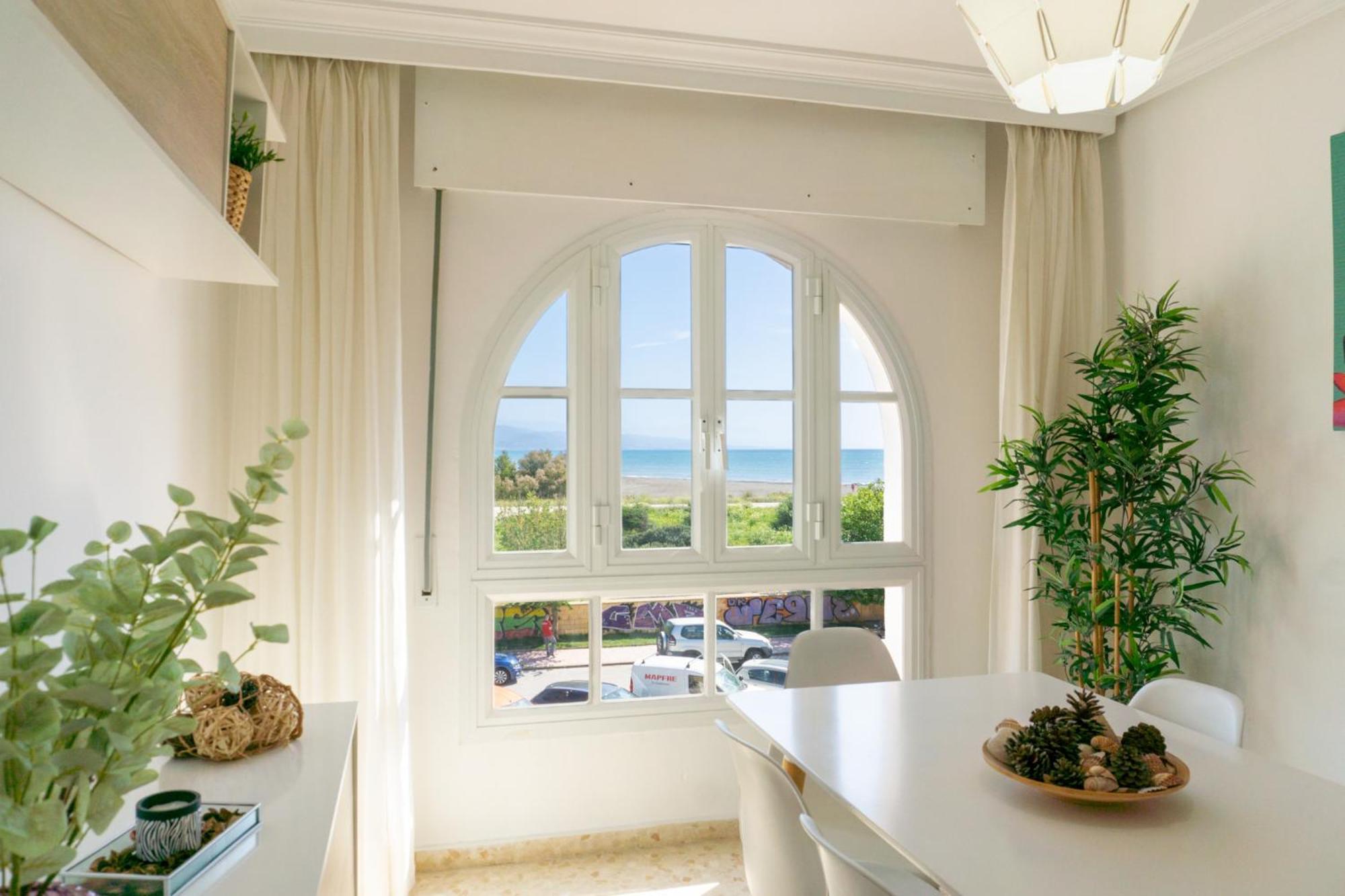 Duplex Guadalmar Beach Málaga Exteriör bild